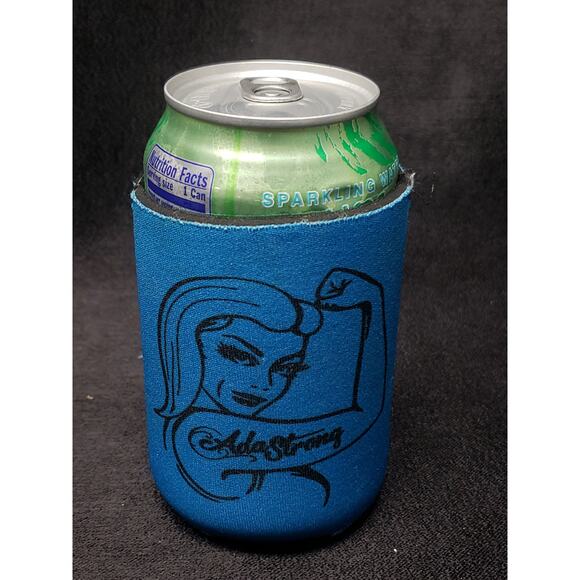 Florida Cracker Ranch Family Adventure Park Ada Strong Blue Can Cooler Koozie - Picture 4 of 6
